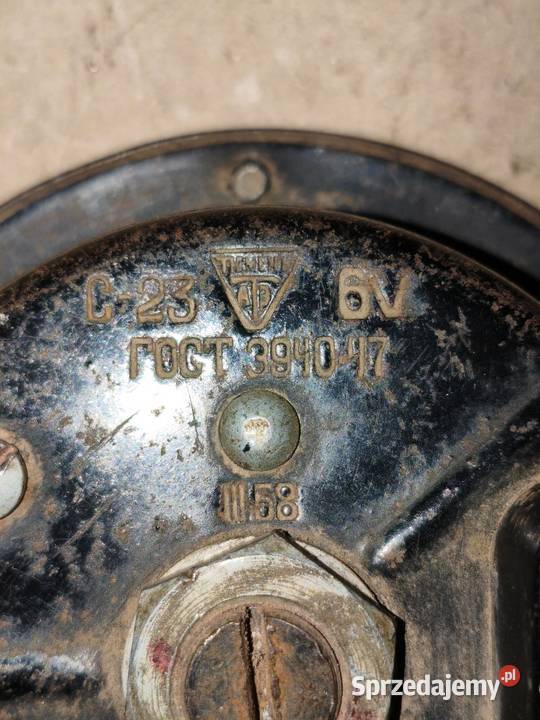 Sygnał Klakson C23 58 roku K750 M72 wielkopolskie Leszno