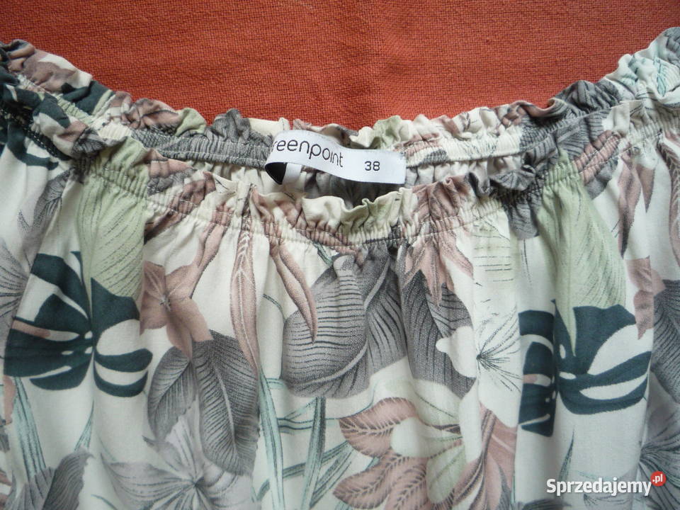 Greenpoint 38M Bluzka hiszpanka 34 rękaw 3/4 Moda i Styl Szczecin
