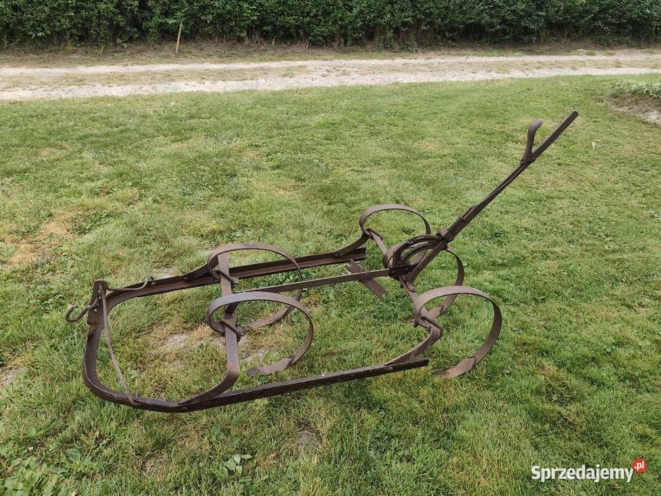 Zabytkowa sprężynówka konna kultywator sprężyna podkarpackie Przeworsk