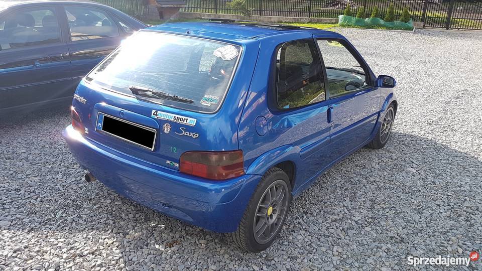 Citroen Saxo 16 VTS turbo kjs track day Zakopane sprzedam