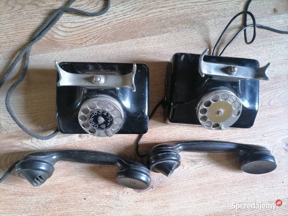 Stary Polski telefon z lat 30 tych Kraków