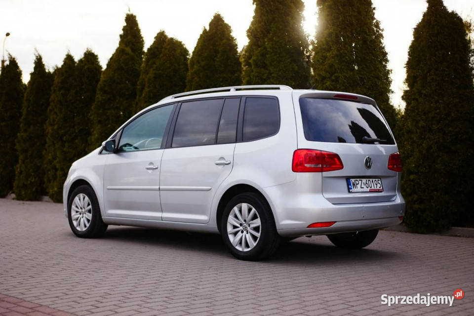 Volkswagen Touran 16TDI105AutomatSkóra7Osobowy isofix Rzekuń sprzedam
