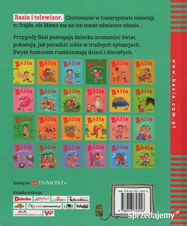 BASIA I TELEWIZOR Książki dla dzieci Gorzów Wielkopolski