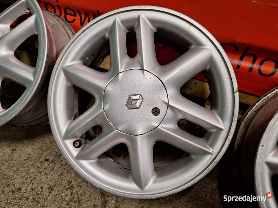 Alufelgi 4x100 15 ET43 RENAULT Clio Logan Megane kujawsko-pomorskie Choceń
