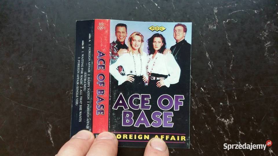 Kaseta magnetofonowa Ace of base Foreign affair Siemiatycze sprzedam