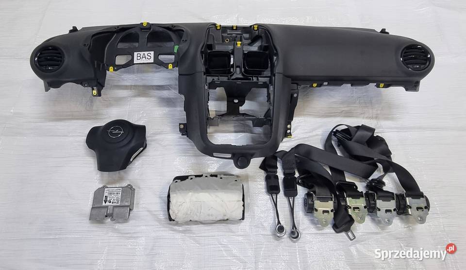 OPEL CORSA D DESKA KONSOLA PASY PODUSZKI kujawsko-pomorskie