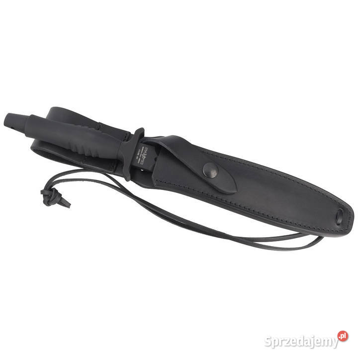 Nóż FOX Veleno Black Aluminium Black Top Shield mazowieckie Warszawa