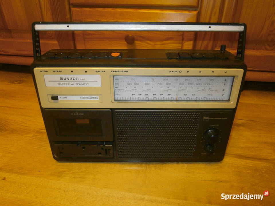 Radiomagnetofon UNITRA ZRK KASPRZAK RM 222 Łódź