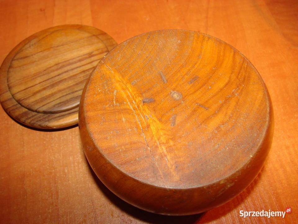 małe teakowe pudełko Pruszcz Gdański