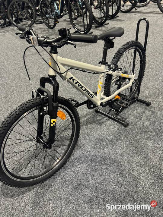 Rower dziecięcy KROSS Dust JR 10 Szary Rama S12 sprzedam