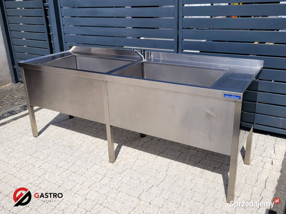 Basen gastronomiczny 2kom 210x70x85 Ostrów Wielkopolski