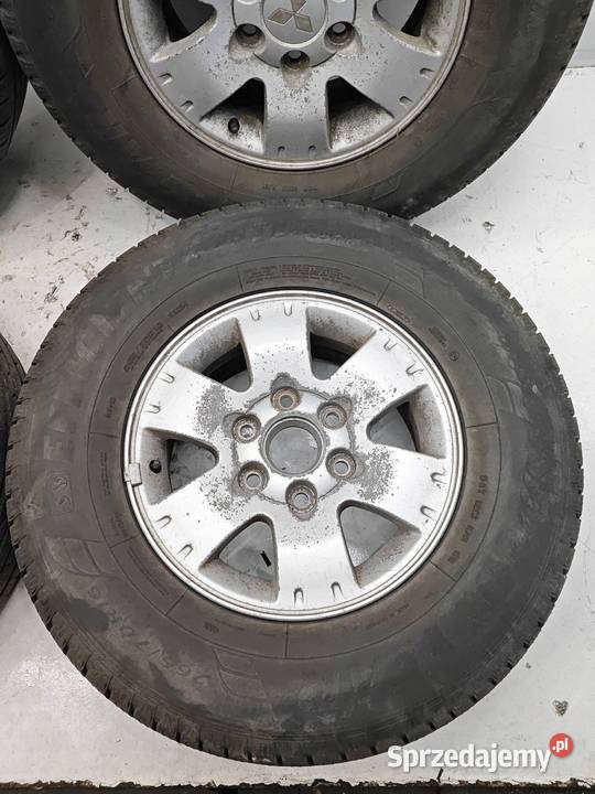 Mitsubishi Pajero III KOŁA KPL FELGI J16X7JJ 44 lubelskie Opole Lubelskie sprzedam