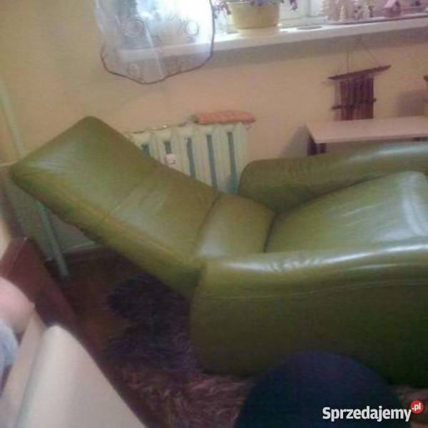 Fotel ze skóry rozkładany Częstochowa