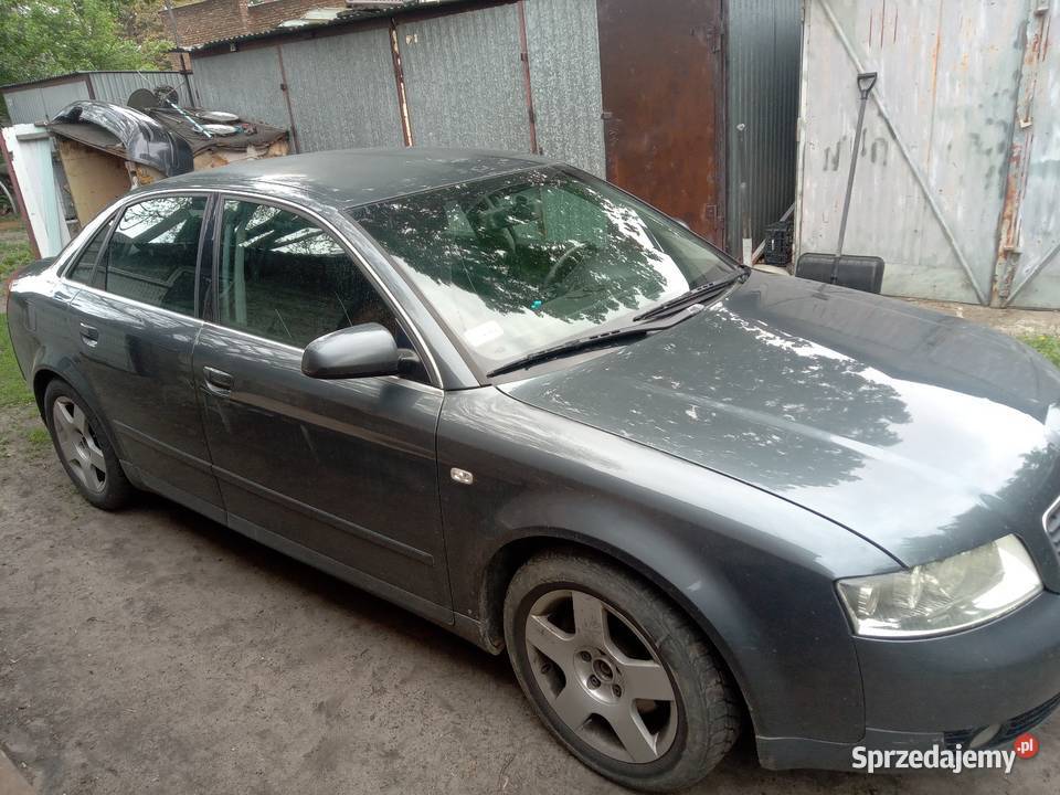 Audi A4 B6 19 TDI 130 na części kod lakieru LX7Z Biała Podlaska