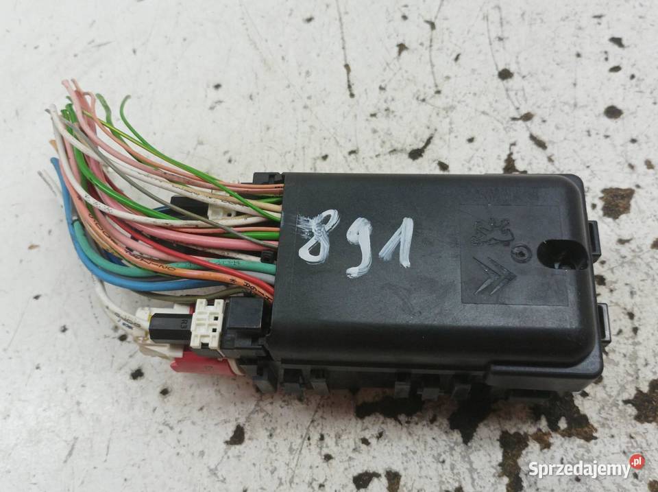 SKRZYNKA BEZPIECZNIKÓW 9665492680 16 D Peugeot sprzedam