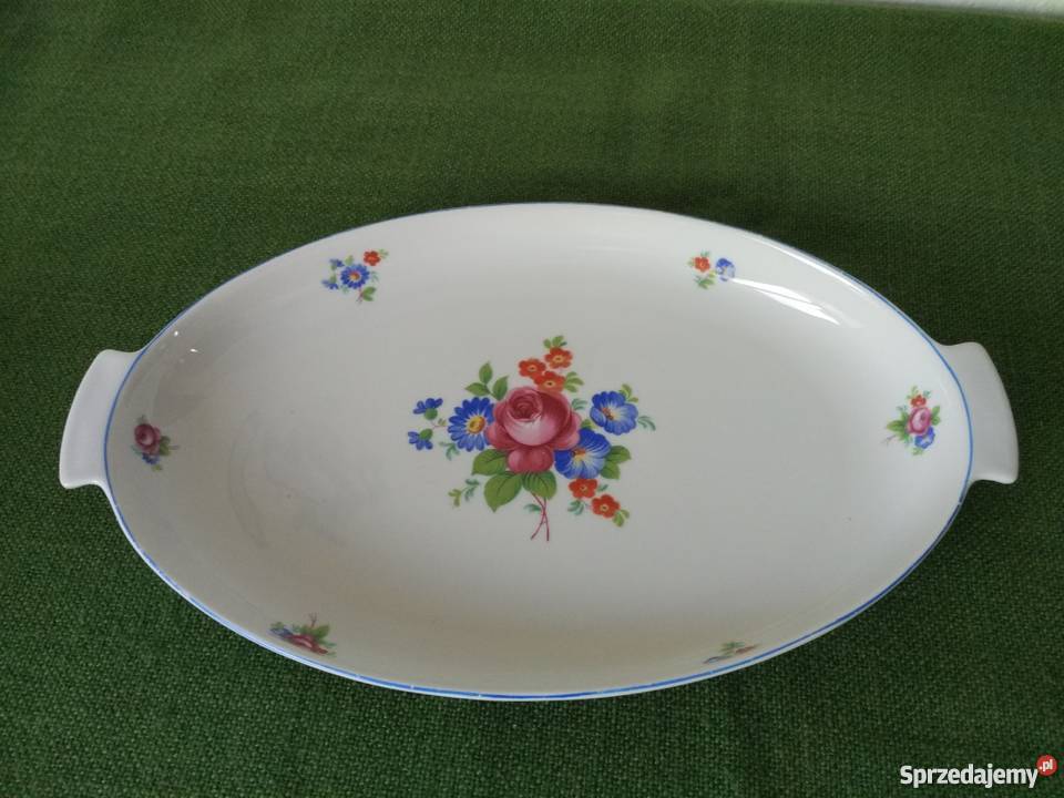 Półmisek z markowej porcelany Ropa