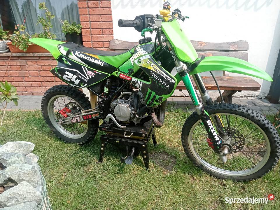Kawasaki KX 100 2T Rzadki model Gotowy do jazdy nieuszkodzony Wejherowo