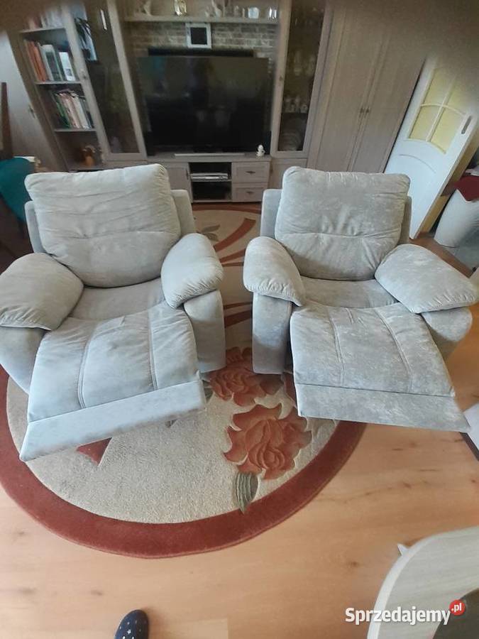 Fotel bujany obracający się o 360 stopni sprzedam