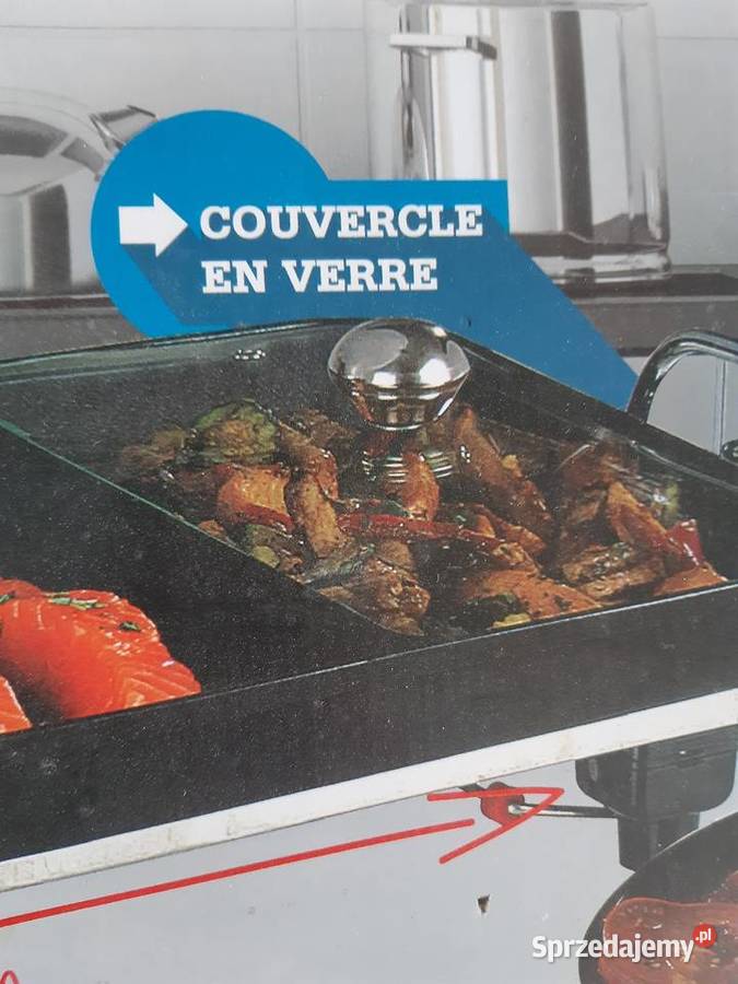 Patelnia gril 3w1 czarny lubelskie Lublin