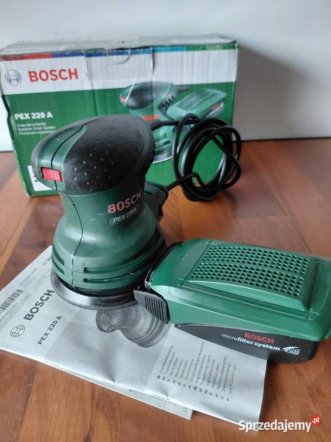 Szlifierka mimośrodowa sieciowa Bosch PEX 220 A Tychy