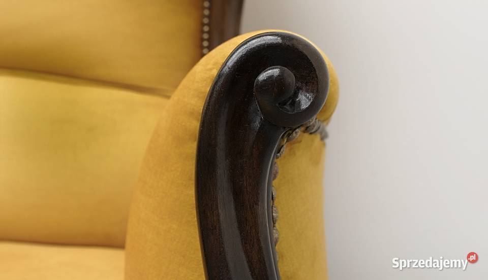 Zabytkowa kanapa z lat 40tych w stylu Sofy i kanapy wielkopolskie Jerka
