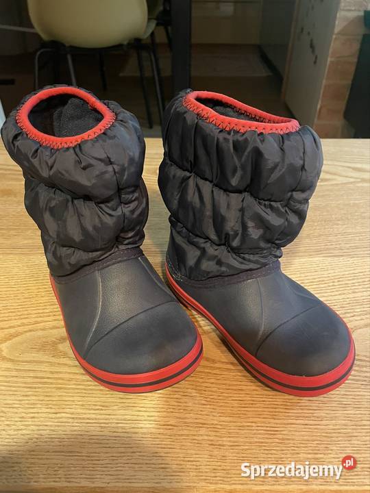 Buty zimowe CROCS śniegowce 24 25 C8 dziecięce Toruń sprzedam