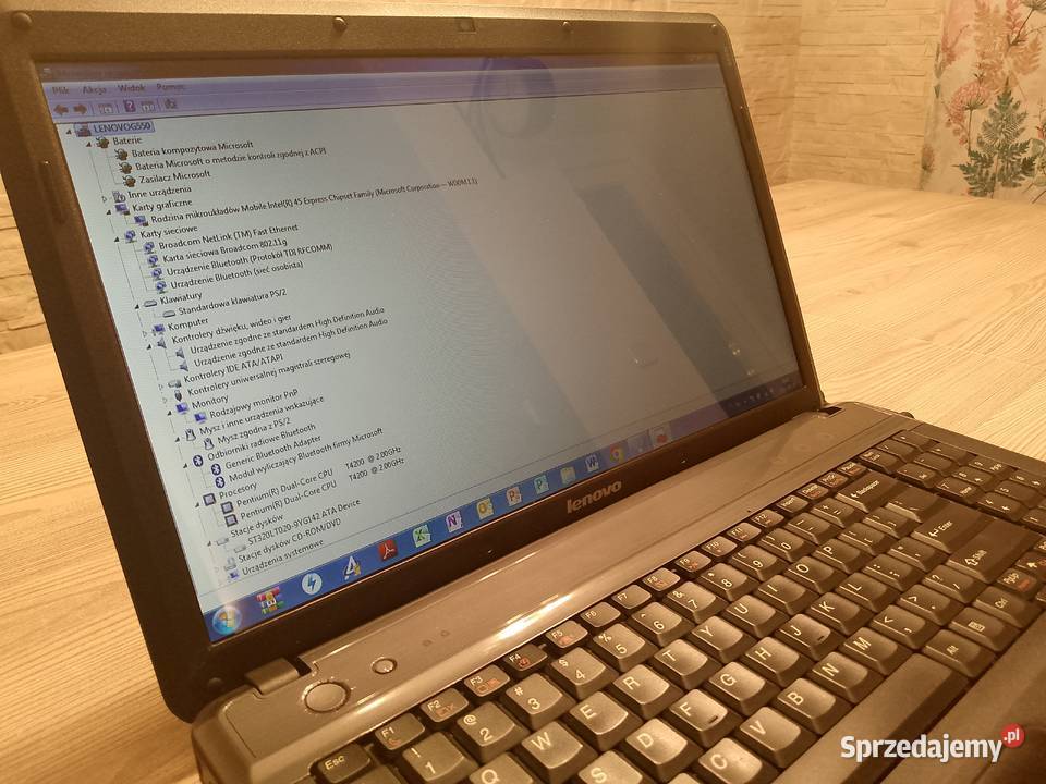 Laptop Lenovo G550 Intel Pentium Dual-Core