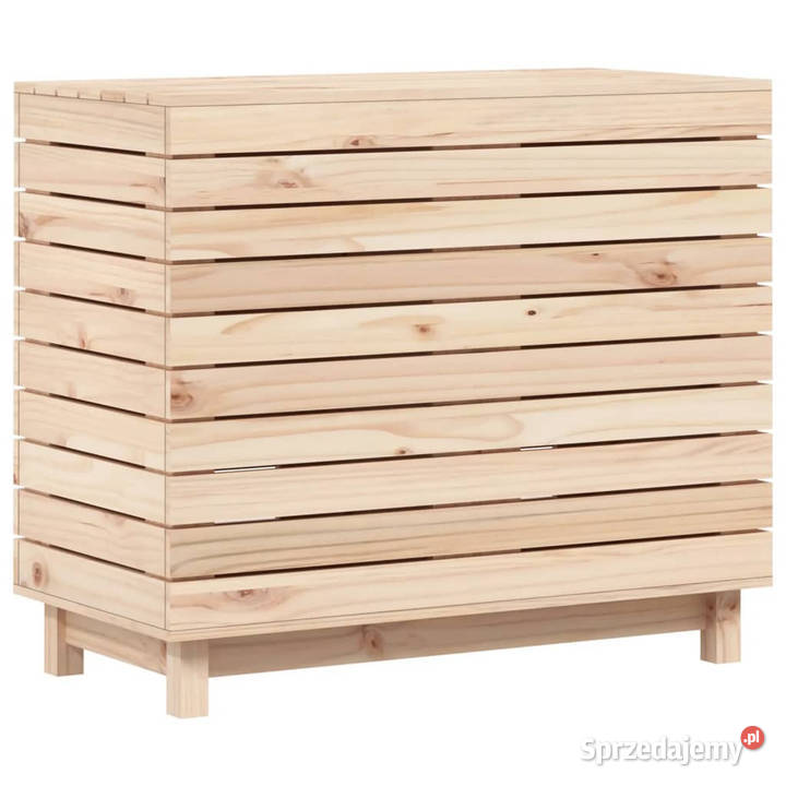 Kosz na pranie 885x44x76 lite drewno sosnowe mazowieckie Warszawa