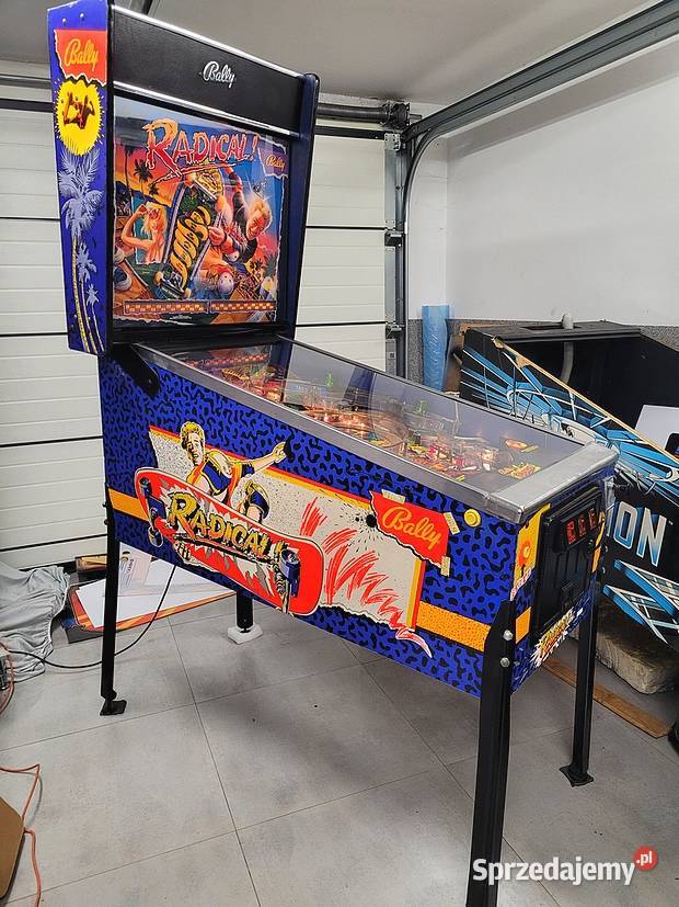 flipper fliper Radical Stan pinball 1990r Pozostałe Elbląg