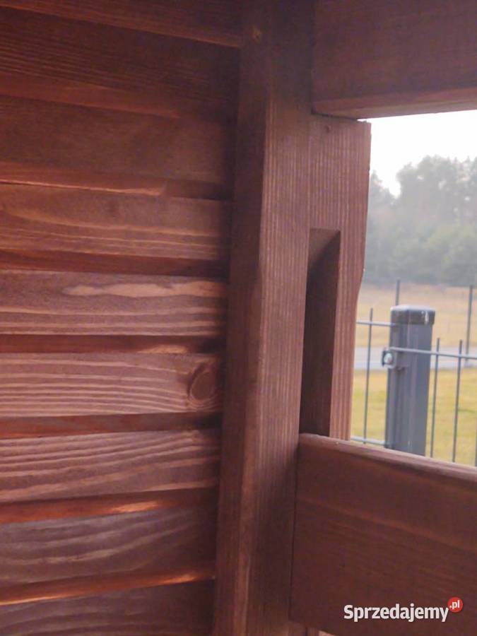 Zadaszenie koszesegregacja 165x087 dach prosty śląskie Kalety