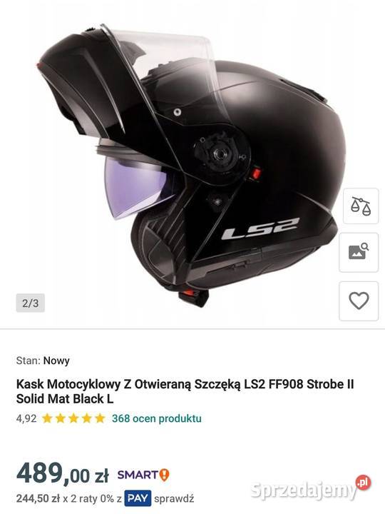 Kask XS LS2 STROBE nowy podkarpackie Rzeszów sprzedam