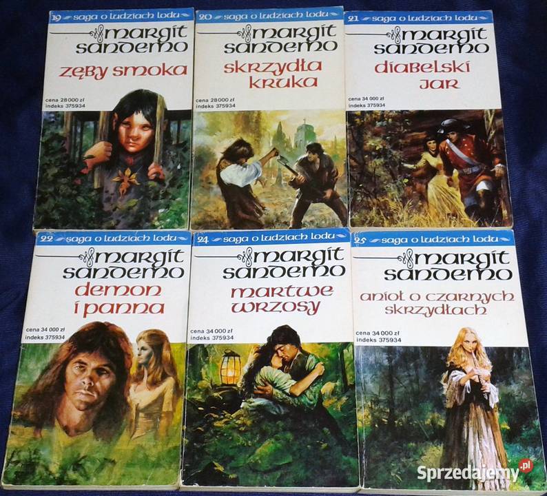 Saga o Ludziach Lodu 44 części Margit Sandemo Chełm