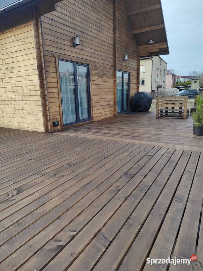 Taras drewniany na wymiar