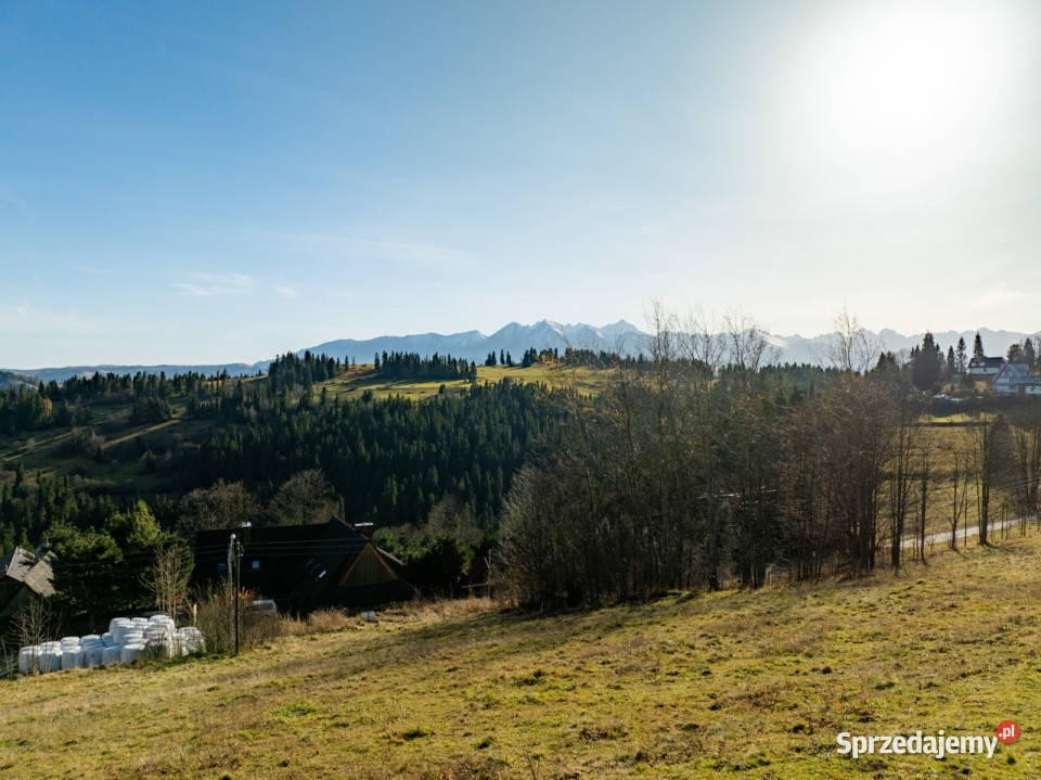 Widokowa działka w Rzepiskach 1310 m2 budowlana małopolskie sprzedam