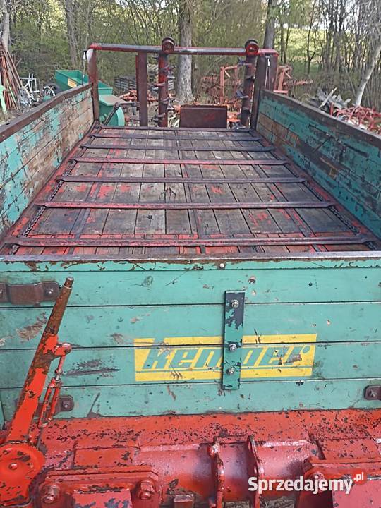 Rozrzutnik obornika Kemper Frase 35 tony Rozrzutniki obornika Pisarzowa