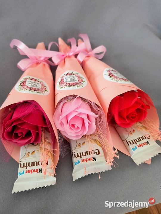 Pojedyncze róże Dzień Kobiet Róże małopolskie