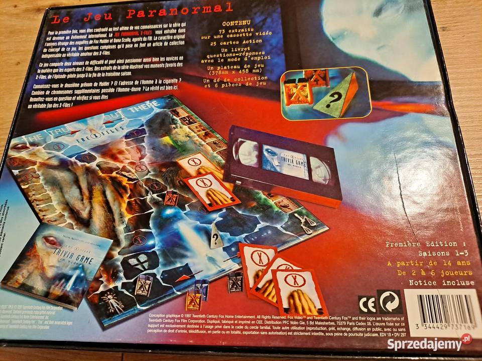 Gra The X Files Z Archiwum X BOX 1997 Kraków sprzedam