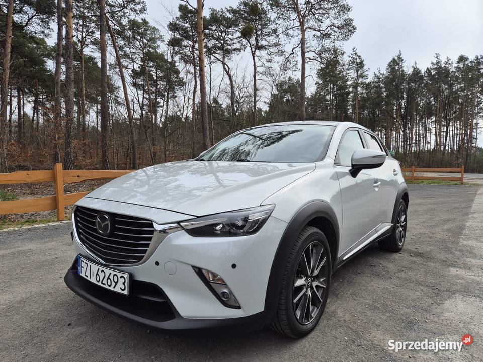Mazda CX3 SkyPassion 20 120 Automat 1 właściciel kurtyny powietrzne CX-3 Nowogród Bobrzański