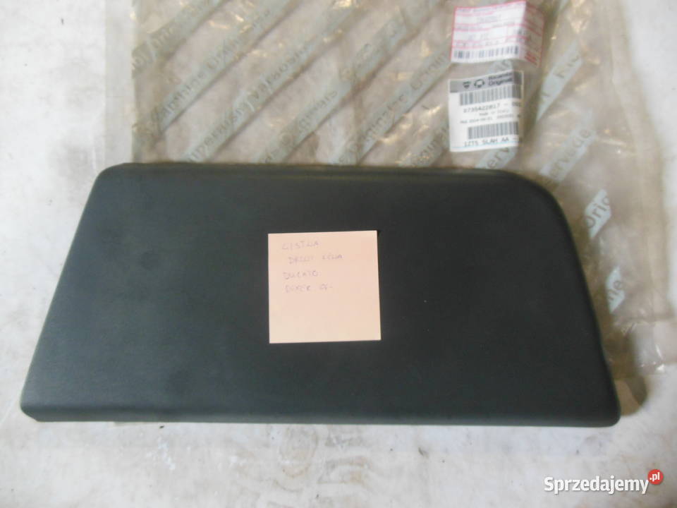 LISTWA DRZWI LEWA PRZÓD czarna 1305773070 Kozy