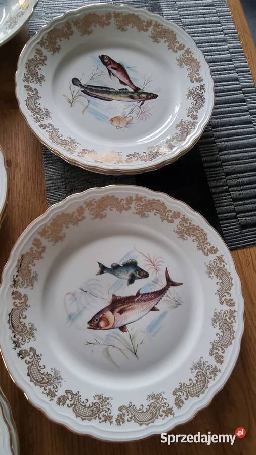 Serwis Rybny Porcelana Francuska wielkopolskie Wola Podłężna