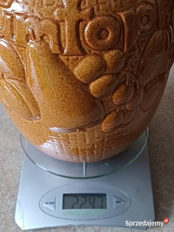 vintage ceramiczny garnek Porcelana i szkło Nowy Targ