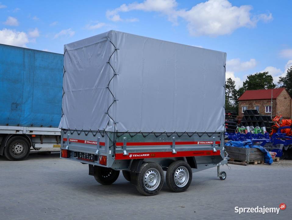 TEMARED TRANSPORTER 25152 przyczepa dwuosiowa Cegielsko