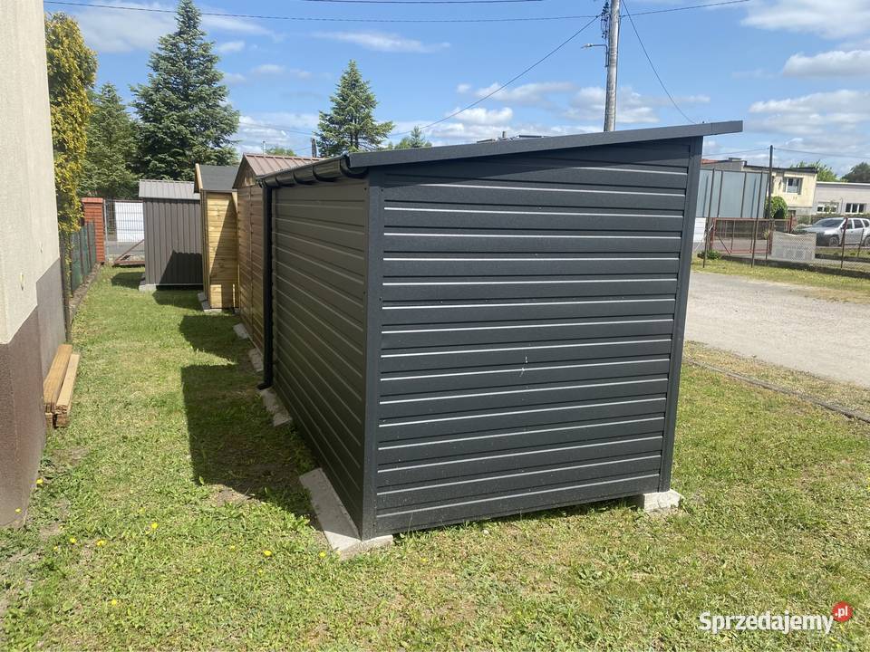 Domek narzędziowy ogrodowy metalowy Swarzędz