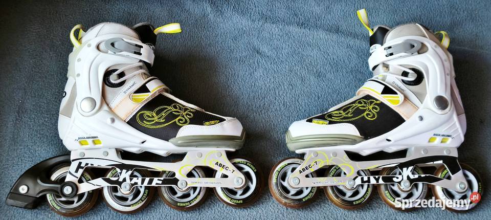 Rolki Hy Skate rozmiar 410 wkładki 255 ABEC 7 łódzkie Piotrków Trybunalski sprzedam