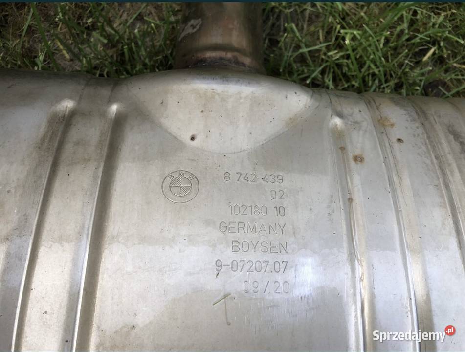 BMW 8 850i Gran Coup G16 Tłumik wydech 15000 osobowe Części samochodowe Gdańsk