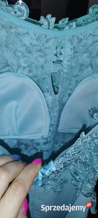 Sukienka gipura długi tren Sulmierzyce