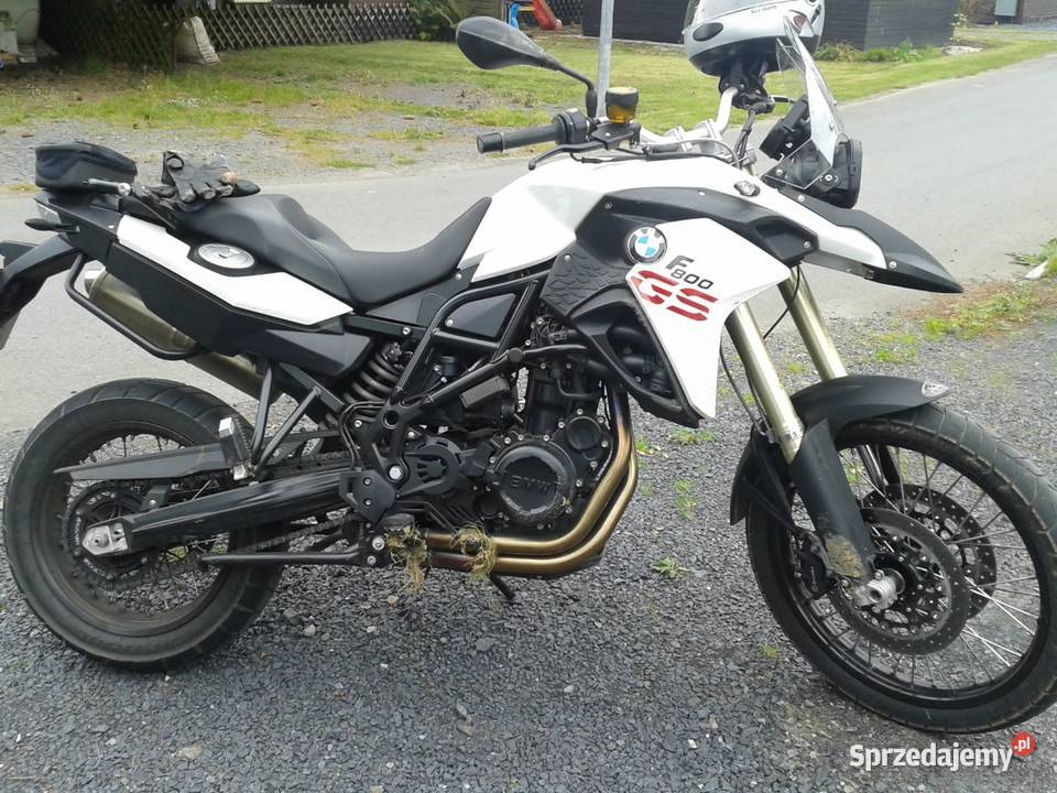 BMW F800GS wypadku Mysłowice