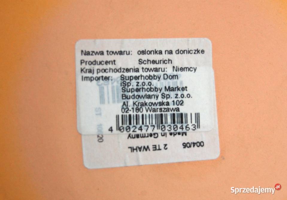 Scheurich ceramiczna osłonka na doniczkę żółta Lublin