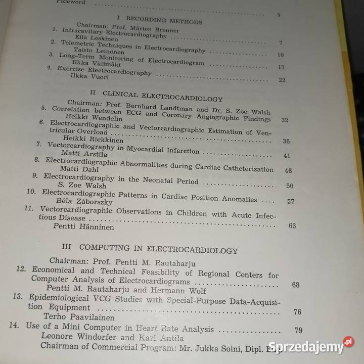 SPECIAL PROBLEMS IN ELECTROCARDIOLOGY unikatowe mazowieckie Warszawa sprzedam