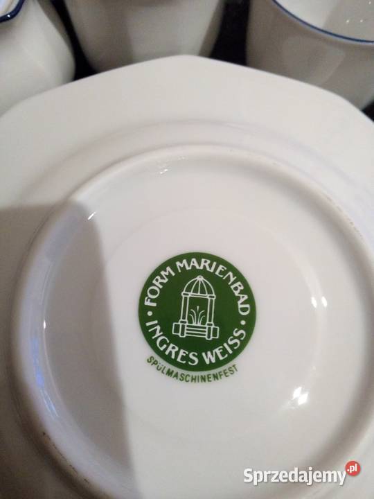 Piękny zestaw do kawy sygn Form Marienbad Ingres